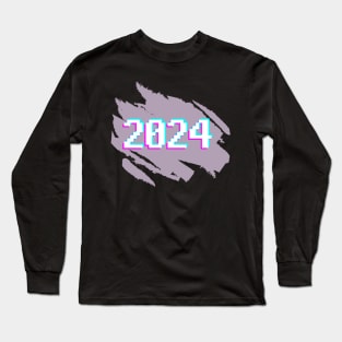 2024 - Gamers - Celebration - New Years - Birthday Long Sleeve T-Shirt